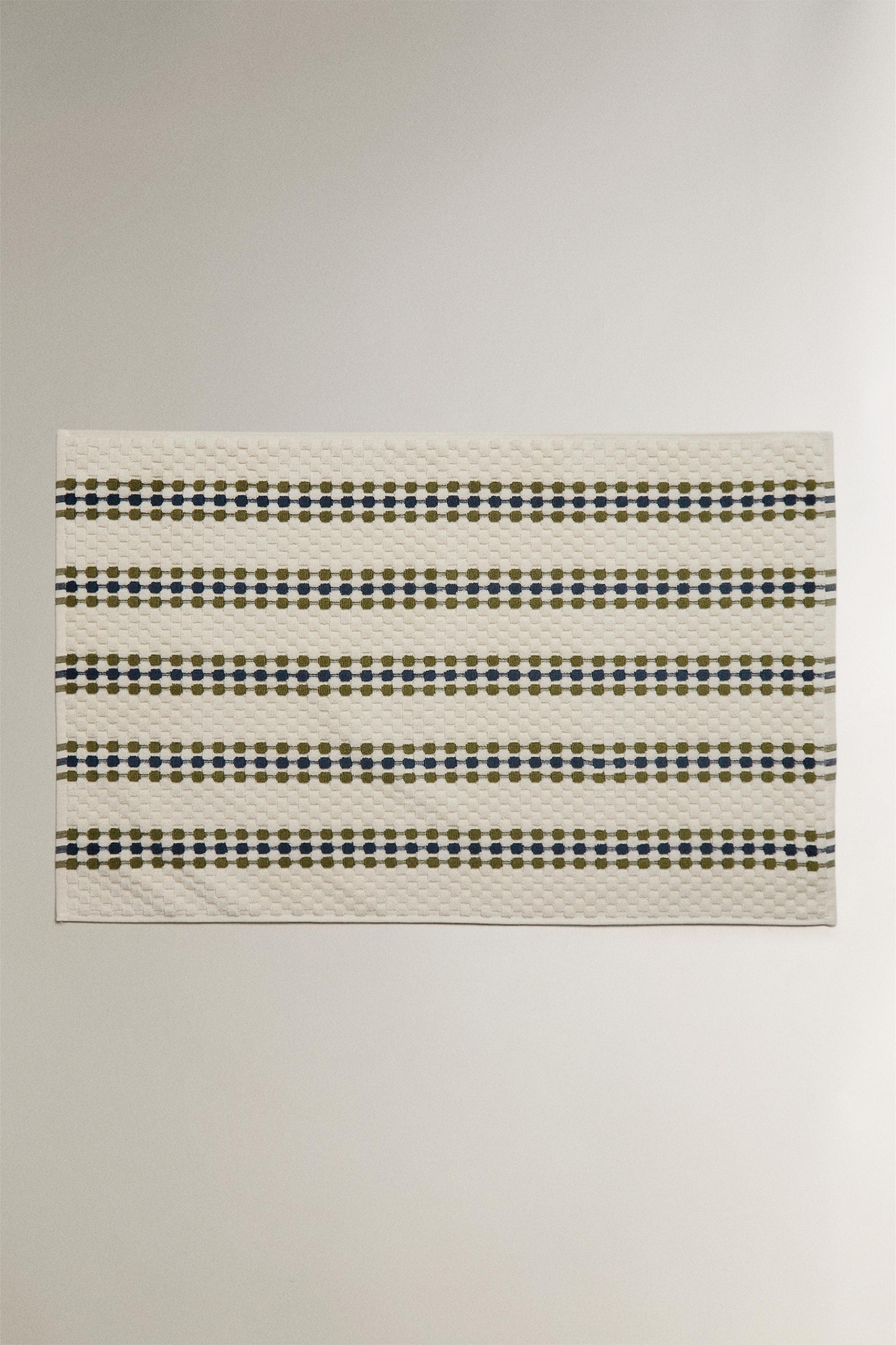 TAPIS DE BAIN GÉOMÉTRIQUE